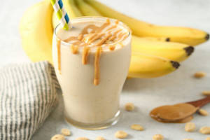 Protein Packed Peanut Butter Banana Smoothie