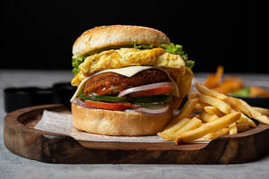 Cafe Zyka Combo Burger
