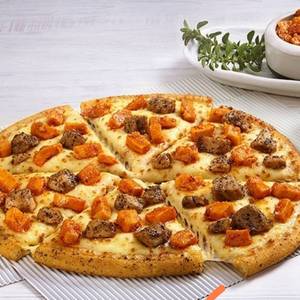 Chicken burst pizza