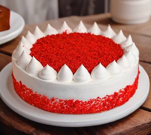 Eggless Red Velvet Cake