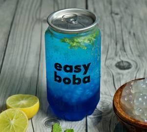 Electric Blue Bubble Mojito