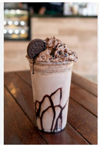 Oreo Shake With Ice Cream