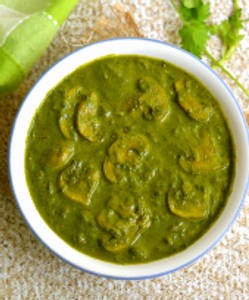 Palak Mushroom