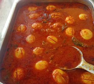 Egg curry Andra style