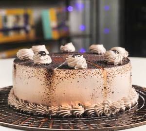 Eggless Tiramisu Cake