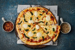 Basil Margarita Pizza