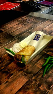 Egg Double Chicken Boti Roll (guiltless)