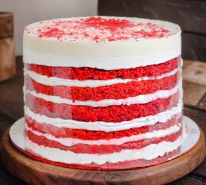 Eggless  Red Velvet - Pull Me Up Cake