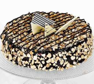 Eggless  Loaded Dry Fruit Chocolate Cake