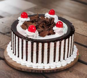 Eggless   Black Forest Cake