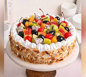 Eggless   Mixed Fruit Cake