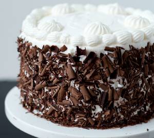 Eggless  German Black Forest Cake