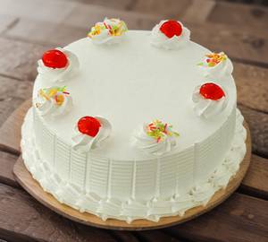 Eggless  Vanilla Cake
