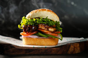 Smoked Chicken Burger