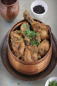 Dry Chicken Kali Mirch