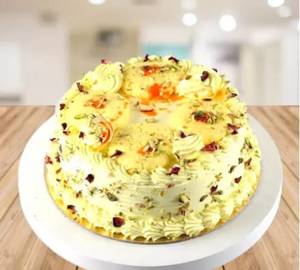 Eggless cake  Rasmalai Birthday Cake