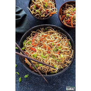 Veg Hakka Noodles (no Onion & Garlic)