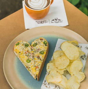 Jalapeno Corn Cheese Toastie