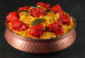 Zafrani  Chicken 65 Biryani Half