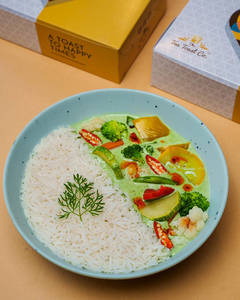 Green Thai Curry Rice Bowl