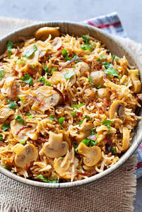 Mushroom Pulav