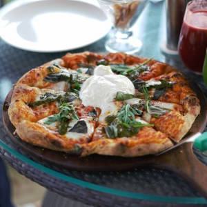 Burrata Margherita Pizza