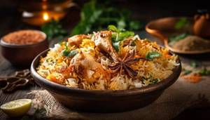 Chicken Dum Biryani (quarter)