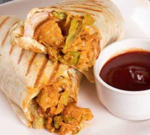 Paneer tikka wrap