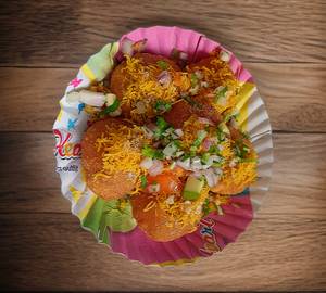 Batata dry masala puri.6.pieces