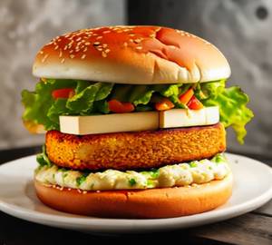 Paneer burger.