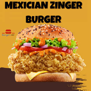 Mexican Chicken Zinger Burger