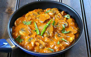 Mushroom masala