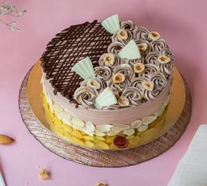 Hazel Almond Chiffion Cake