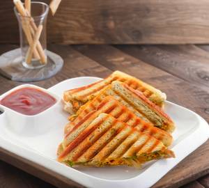 Paneer cheese grilled sandwich