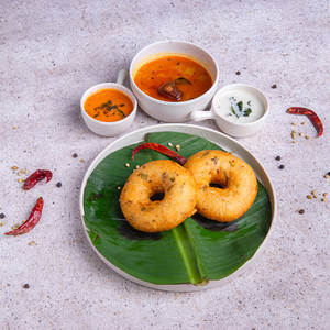 Sambhar Vada.