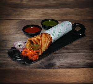 Chilli Chicken Kathi Roll