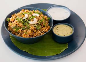 Tossed ghee pudi rice