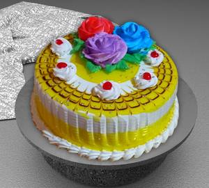 Vanilla jelly cake