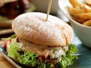 Chicken cheese burger