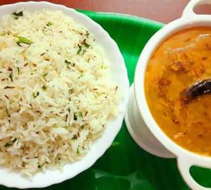 Half Dal Fry Wish Choice Of  Rice