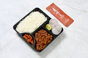 Chhole Masala + Steam Rice