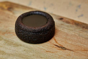 Choco Lava Well Cake (ganache) Eggless