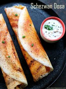 Plain Schezwan Dosa