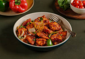 Crispy Fish Basil Chilly