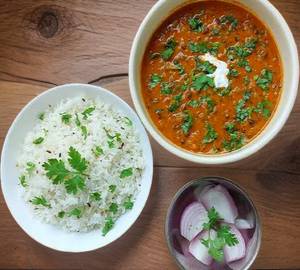 Half Dal Makhani With Choice of Rice