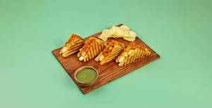 Schezwan Paneer Cheese Grilled Sandwich