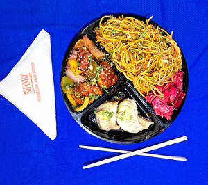 Schezwan Prawns Meal