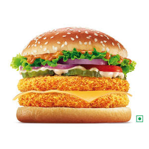 Veg Whopper Jr Stacker.