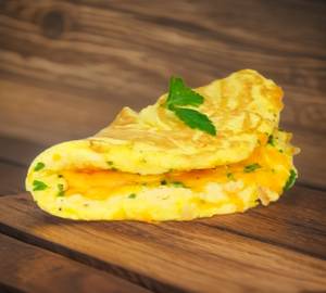 Plain Egg Omelette (2 Eggs)