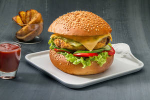 Veggie Crunchy Burger [230 Gms]